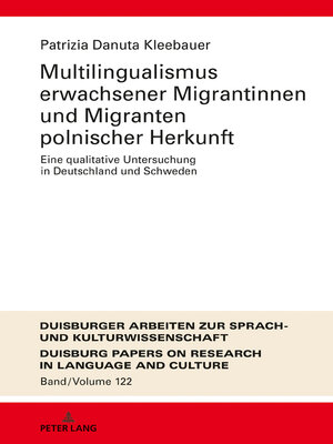 cover image of Multilingualismus erwachsener Migrantinnen und Migranten polnischer Herkunft